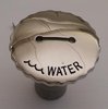 Fresh water stainless cap. Water tank for 38 mm