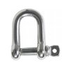 FORGED SHACKLES, AISI 316 ST. STEEL - D Shape