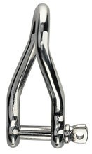 FORGED SHACKLES, AISI 316 ST. STEEL - Twisted