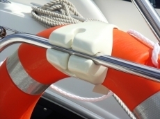 CLIP-ON SUPPORT FOR LIFEBUOY. OCEAN