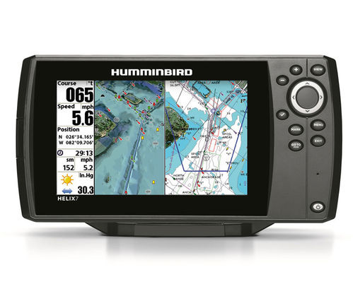 GPS PLOTTER HUMMINBIRD HELIX 7'' HD