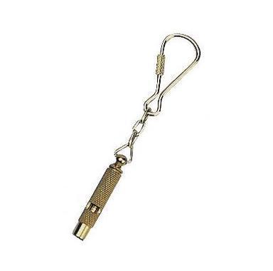 BRASS WHISTLE KEY CHAINS