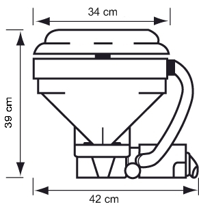 WC ELECTRICO PORCELANA 24V (Bomba horizontal) - Imagen 2