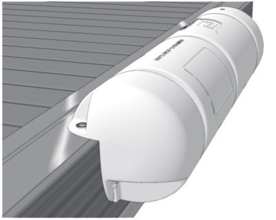 BUMPER 3/4 - BLANCO 25x90cm - Imagen 2
