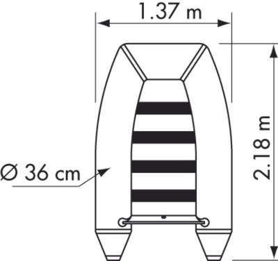 LANCHA NEUMATICA RAID II - Imagen 4