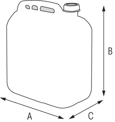 BIDÓN JERRYCAN COMBUSTIBLE CON VERTEDOR 5L- 20L - Imagen 2