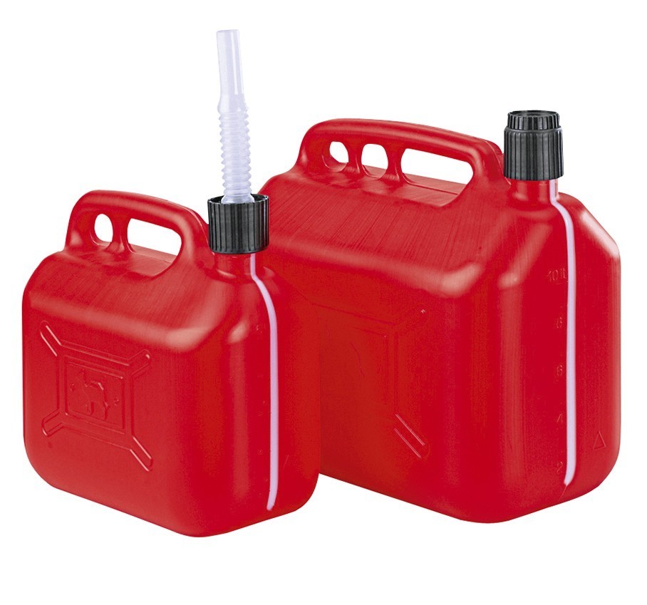 BIDÓN JERRYCAN COMBUSTIBLE CON VERTEDOR 5L- 20L