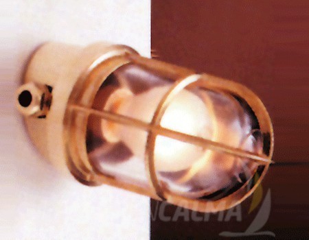 LUZ DE PARED INCLINADA LATÓN PULIDO