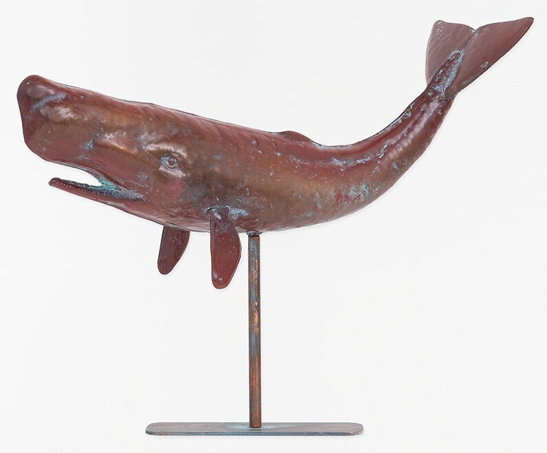 REPRODUCCIÓN BALLENA EN PEANA L:41,5cm H:32,5cm