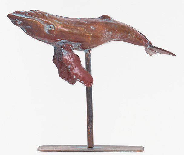 REPRODUCCIÓN BALLENA EN PEANA L:28cm H:22,5cm