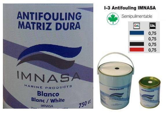 I3 ANTIFOULING IMNASA Matriz semipulimentable