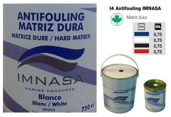 I4 ANTIFOULING IMNASA Matriz dura