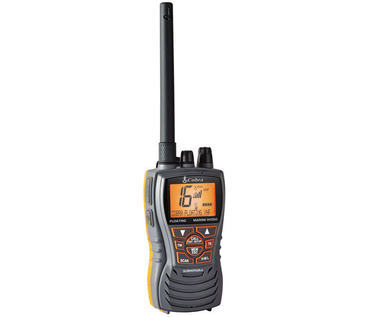 EMISORA VHF PORTATIL FLOTANTE COBRA MRHH 350