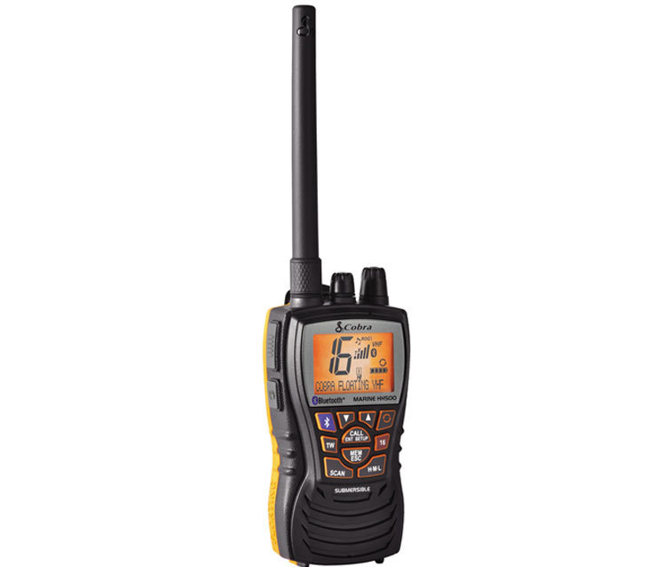 VHF PORTATIL FLOTANTE COBRA MRHH 500. BLUETOOTH