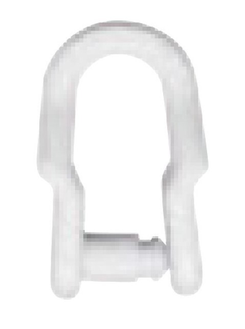 Grillete Presión Nylon para sujeción de velas 36mm - Imagen 2